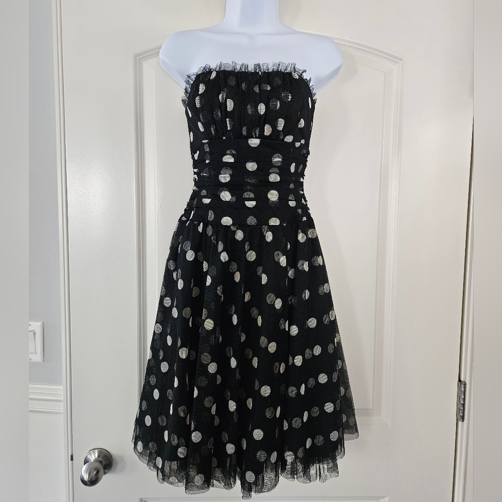 Scott McClintock Black Cocktail Dress
